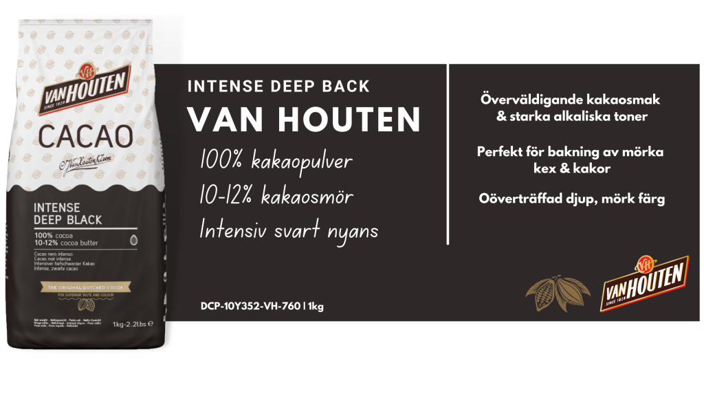 Van Houten: Intense Deep Black. Kort information om produkten. 