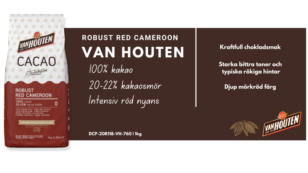 Van Houten: Robust Red Cameroon. Kort information om produkten. 