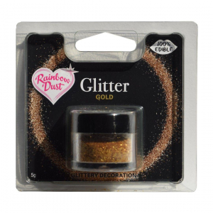 Rainbow dust - Glitter Pulverfärg Guld/Gold - 5g