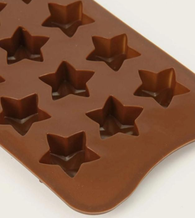 Stjärnor 15st SIlikonform | Chokladform Pralinform