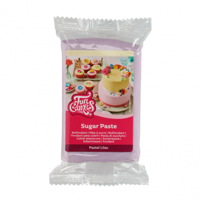 FunCakes - Ljus Lila/Pastel Lilac Sockerpasta 250g