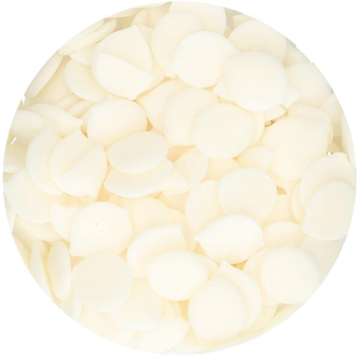 FunCakes - Vit Deco Melts Med Yoghurtsmak 250 g