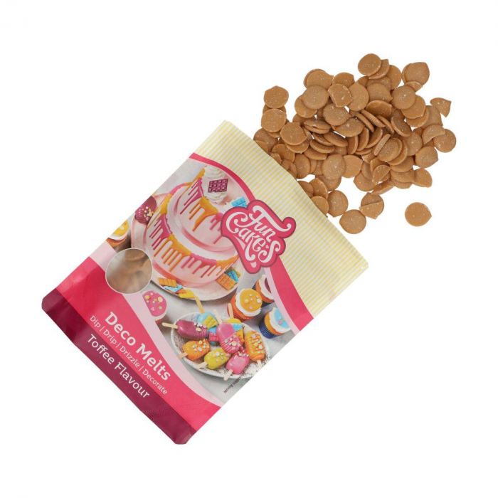 FunCakes - Ljusbrun Deco Melts Med Kola-Smak 250 g