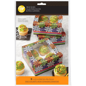 Wilton Cupcake Box Web pk/3