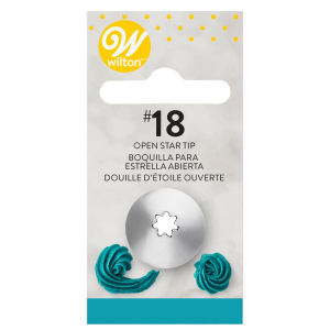 Wilton Tyll #018 Decorating Tip Open Star