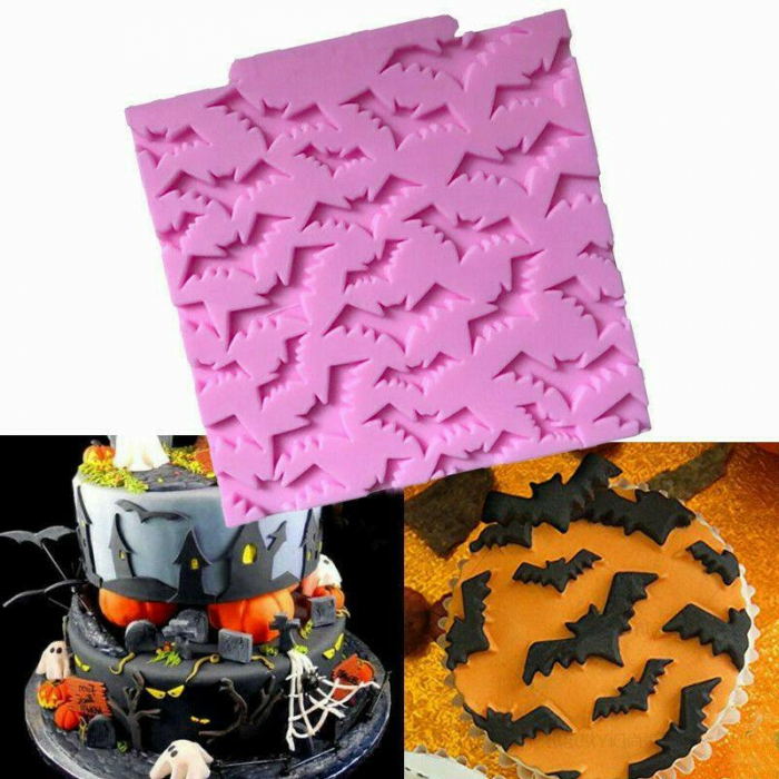 Fladdermus Halloween Silikonform Chokladform