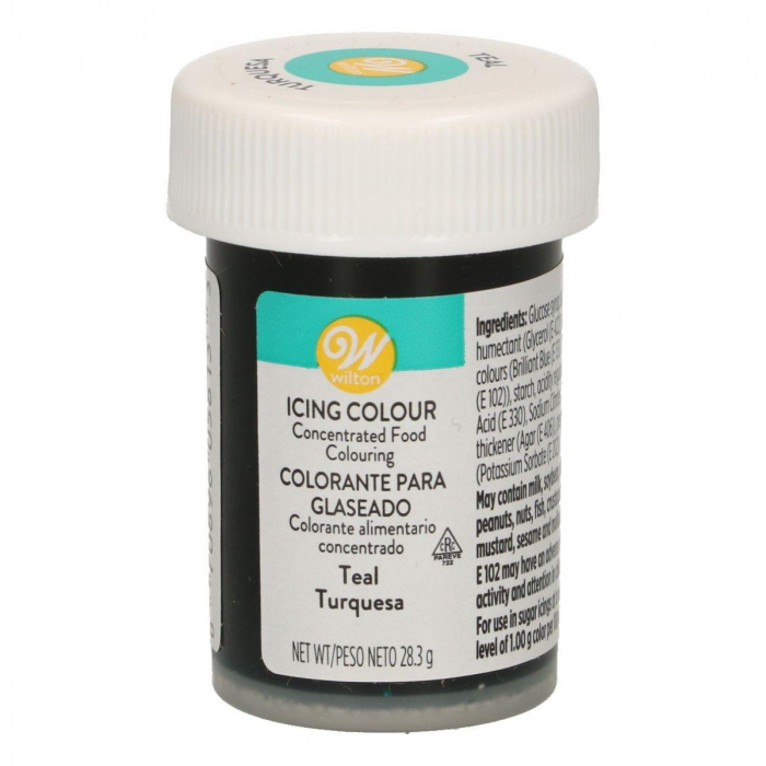 Wilton Icing Color Pastafärg - Teal, Turkos - 28g