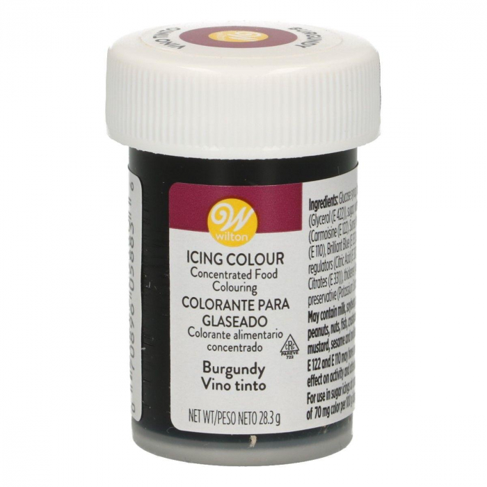 Wilton Icing Color - Burgundy - Pastafärg 28g