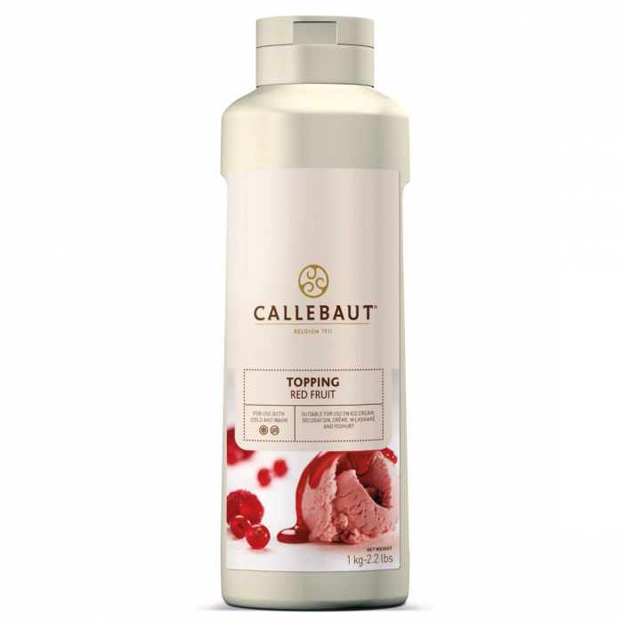 Callebaut Topping -Red Berry & Raspberry- 1kg