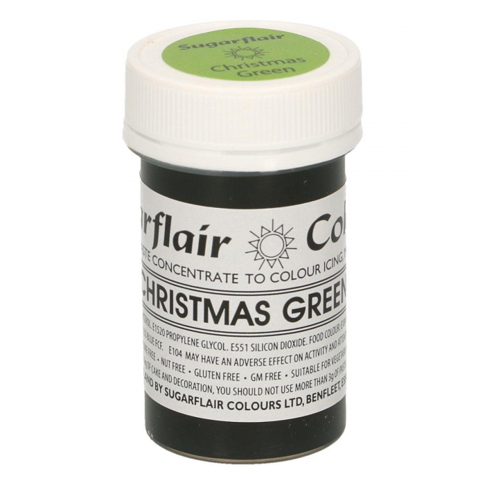 Sugarflair - Christmas Green Pastafärg - Colour Paste 35 g