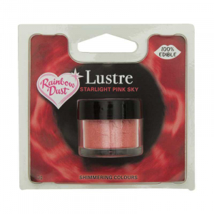 Rainbow dust - Skimrande Pulverfärg Rosa/Starlight Pink - 3g
