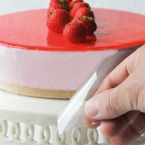 Tårtplast, bageriplast, 8cm x 20 meter - FunCakes