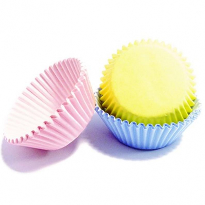 PME - Mini Muffinsformar Blandade färger - 100-pack