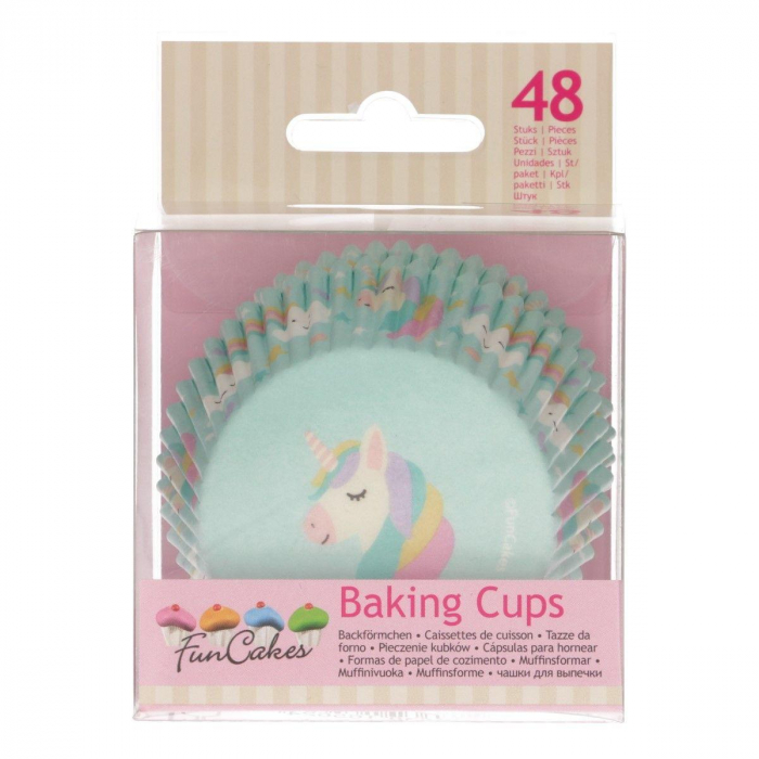 Muffinsformar Unicorn 48st- Funcakes