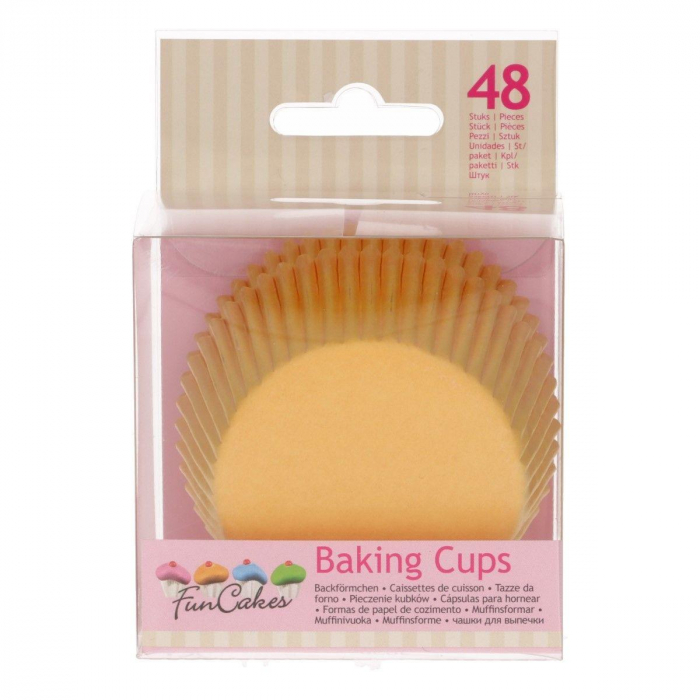 Muffinsformar Gula 48st- Funcakes