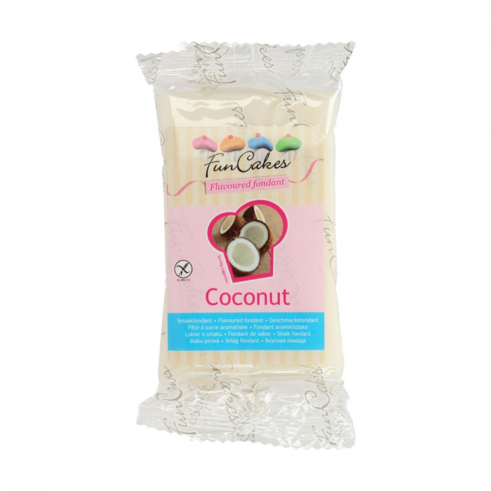 FunCakes Flavoured Fondant -Coconut- 250g BBD Discount