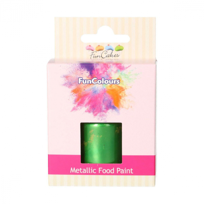 FunCakes - Grön Ätbar Färg 30ml | Bright Green