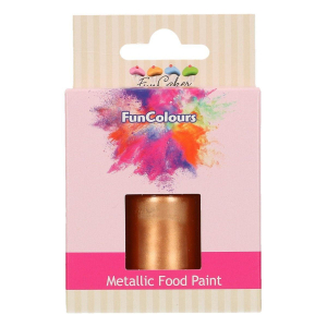 FunCakes - Koppar Ätbar Färg 30ml | Copper