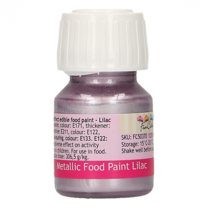 FunCakes - Ljuslila Ätbar Färg 30ml | Lilac