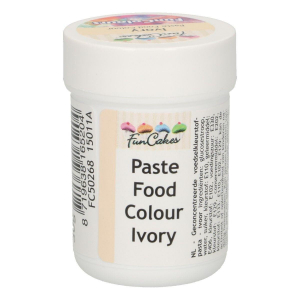 FunCakes – Ivory Pastafärg – Paste Food Colour 30g