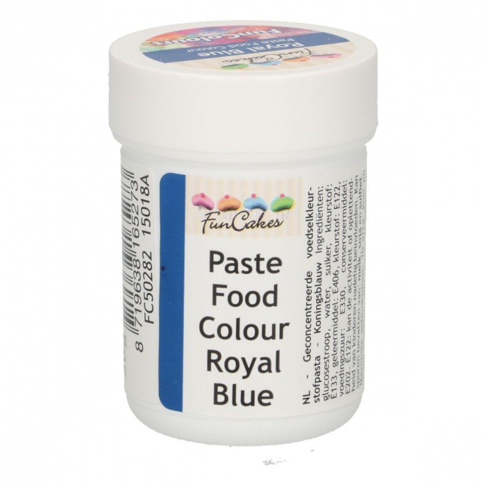 FunCakes - Royal Blå Pastafärg Royal Blue - Paste Food Colour 30g