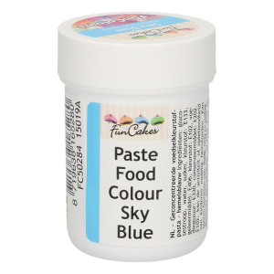 FunCakes - Ljusblå Pastafärg Sky Blue - Paste Food Colour 30g