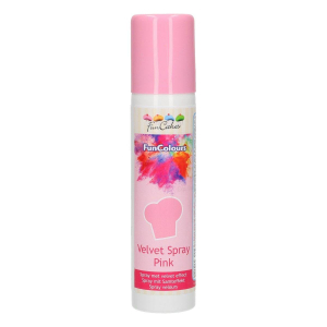 FunCakes Velvet Spray Sammetspray Rosa 100ml