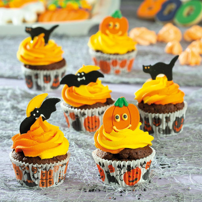 Halloween Muffinsformar Pumpa 36st, Cupcakes - Decora