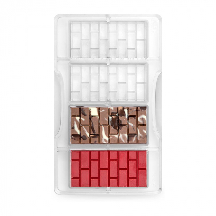 Chokladform Chokladkaka Pralinform Brick Tegel - Decora