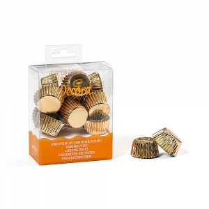 Pralinformar Guld 180 st, Praliner Ischokladformar - Decora