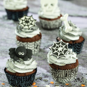 Halloween Muffinsformar Spindelnät 36st, Cupcakes - Decora