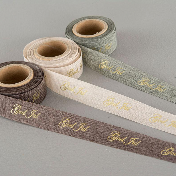 Band God Jul Linne Creme 15mm x 50m