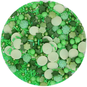 FunCakes Strössel Grönt Sprinkle Medley Green G41716