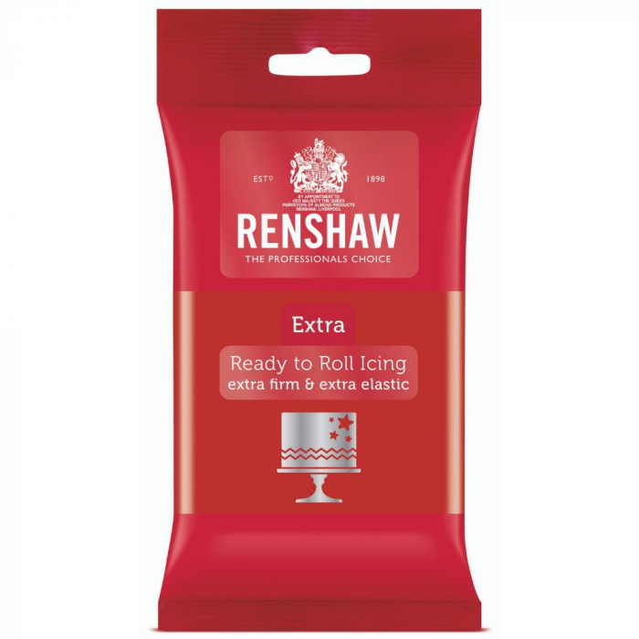 Renshaw - Röd/Ruby Red Sockerpasta Extra | 250g