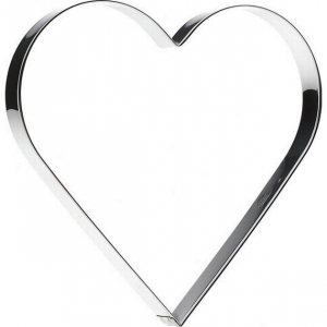 Hjärtformad Utstickare Kakmått Hjärta 5,5cm Rostfritt Stål