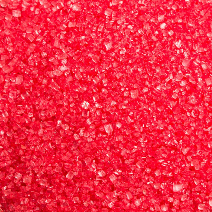 Sanding Sugar Röd Glitter Strössel Färgat Socker - Decora