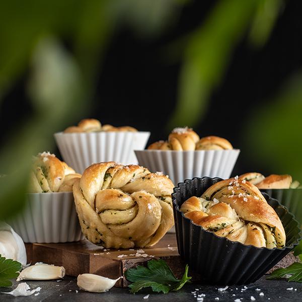 Pufz® - Stora muffinsformar i silikon 6-pack