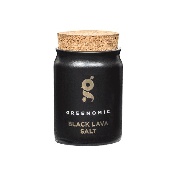 Svart Lava Salt Havssalt - Greenomic