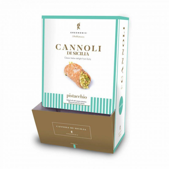 Pistacchio | Cannoli di Sicilia 1,5kg / 56 stycken- Greenomic