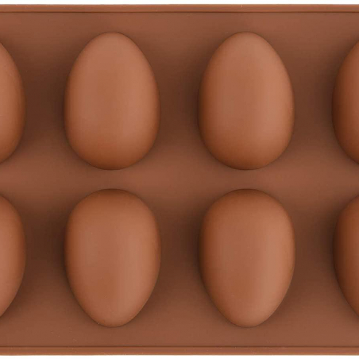 Ägg Påskägg 8st Silikonform Chokladform Pralinform Form för Praliner