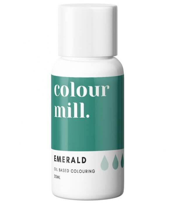 Smaragd Emerald Chokladfärg Oljebaserad Ätbar Färg 20ml - Colour Mill