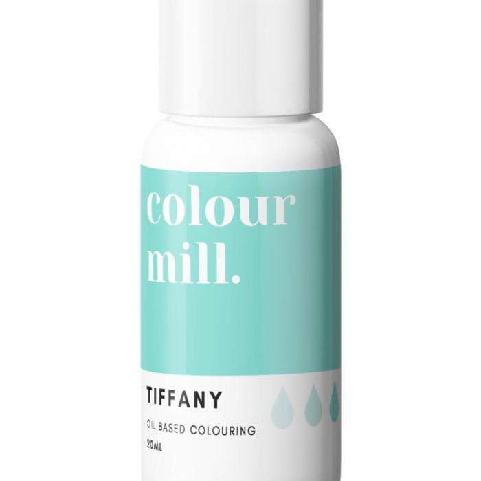 Tiffany Blå Chokladfärg Oljebaserad Ätbar Färg 20ml - Colour Mill