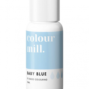 Colour Mill Baby Blue Ljusblå Chokladfärg Oljebaserad Ätbar Färg 20ml