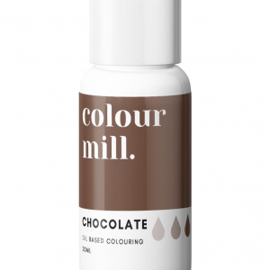 Chocolate Chokladbrun Chokladfärg Oljebaserad Ätbar Färg 20ml - Colour Mill