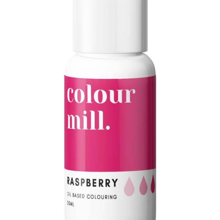 Raspberry Hallonrosa Chokladfärg Oljebaserad Ätbar Färg 20ml - Colour Mill