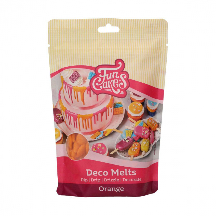 FunCakes - Orange Deco Melts 250g