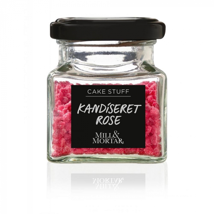 Kanderade rosor 40 g - Mill & Mortar | Cake Stuff