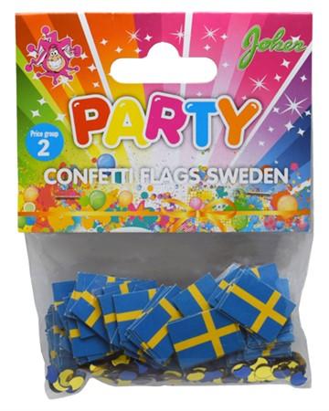 Confetti Flaggor Sverige