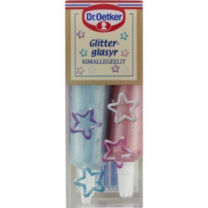 Glitter glasyr- Dr.Oetker