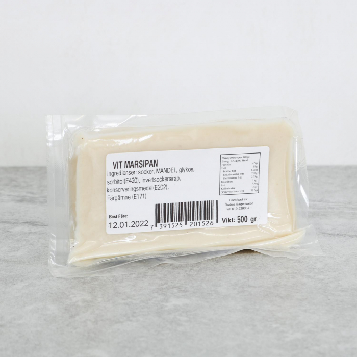 Marsipan Vit 500g- Örebro Marsipan